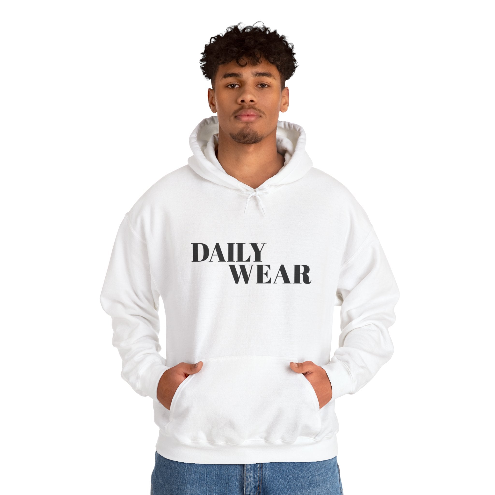 Daily Wear Hoodie — Minimalist Everyday Graphic Pullover