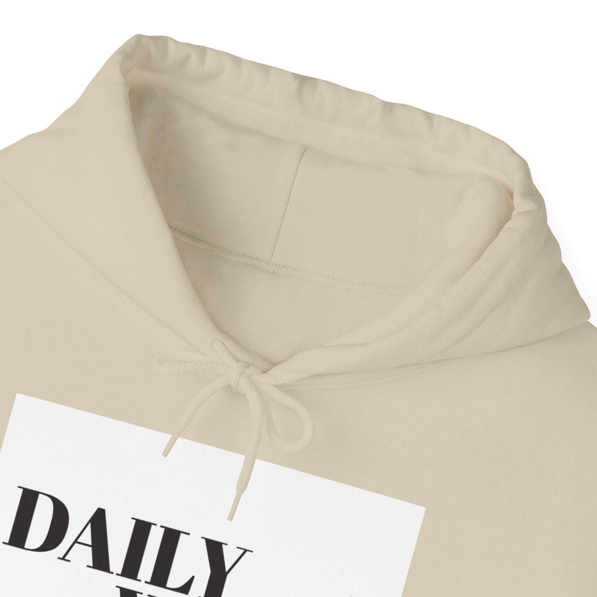 Daily Wear Hoodie — Minimalist Everyday Graphic Pullover