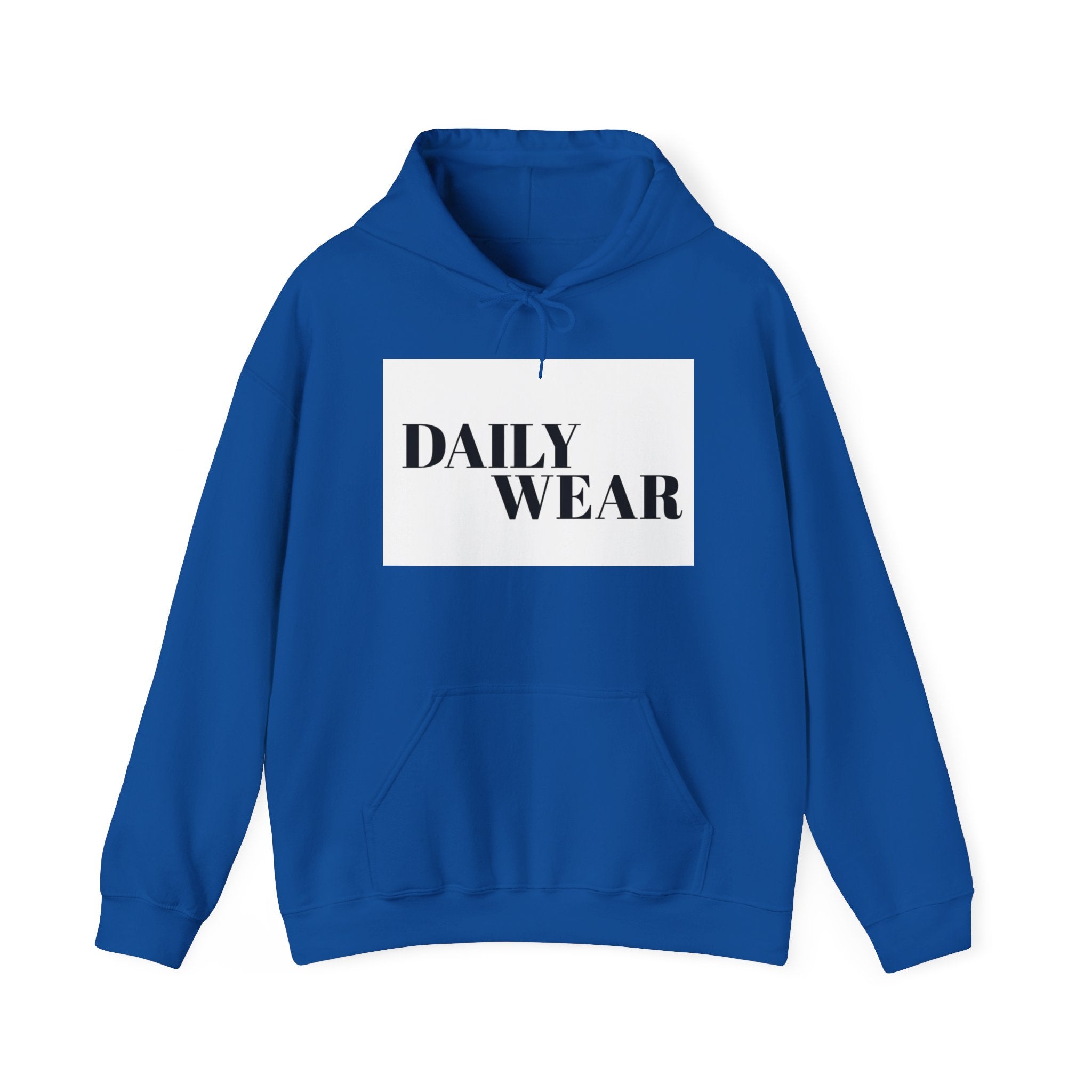 Daily Wear Hoodie — Minimalist Everyday Graphic Pullover