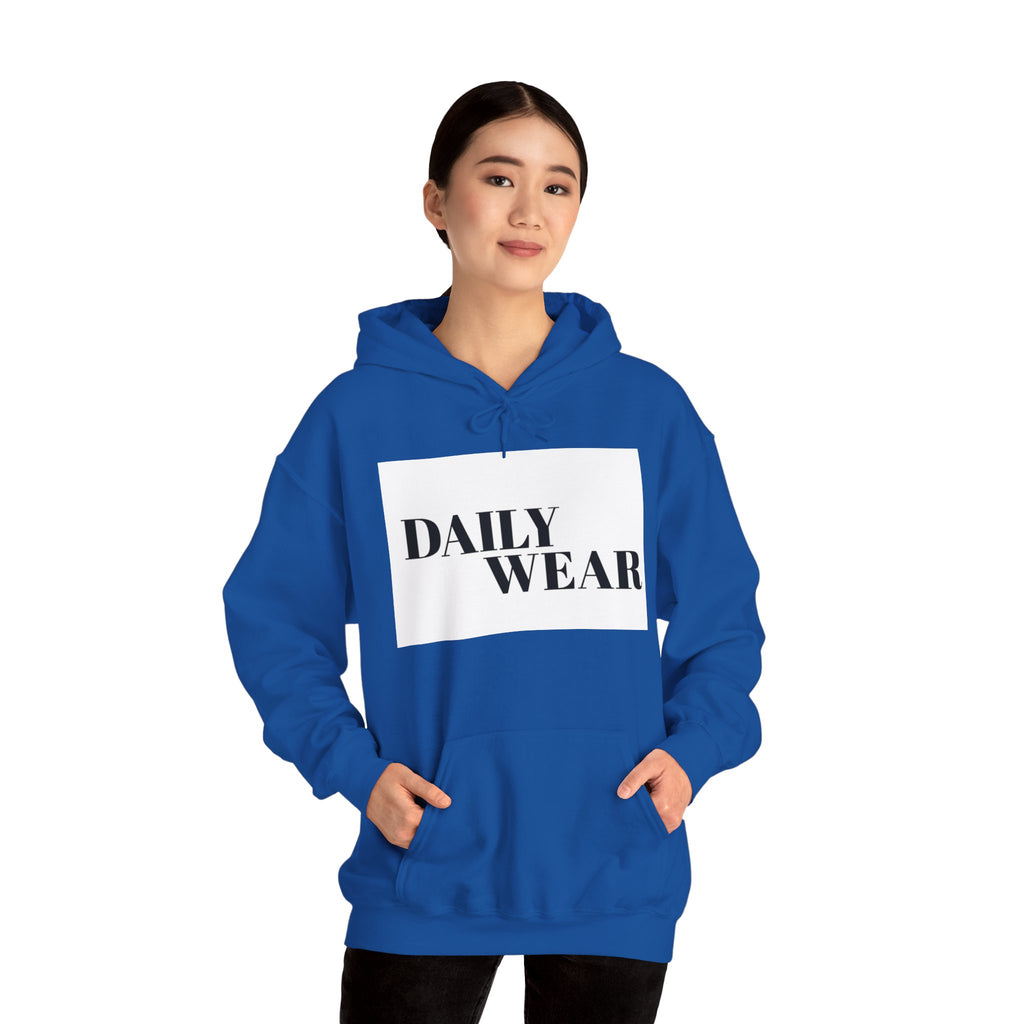 Daily Wear Hoodie — Minimalist Everyday Graphic Pullover