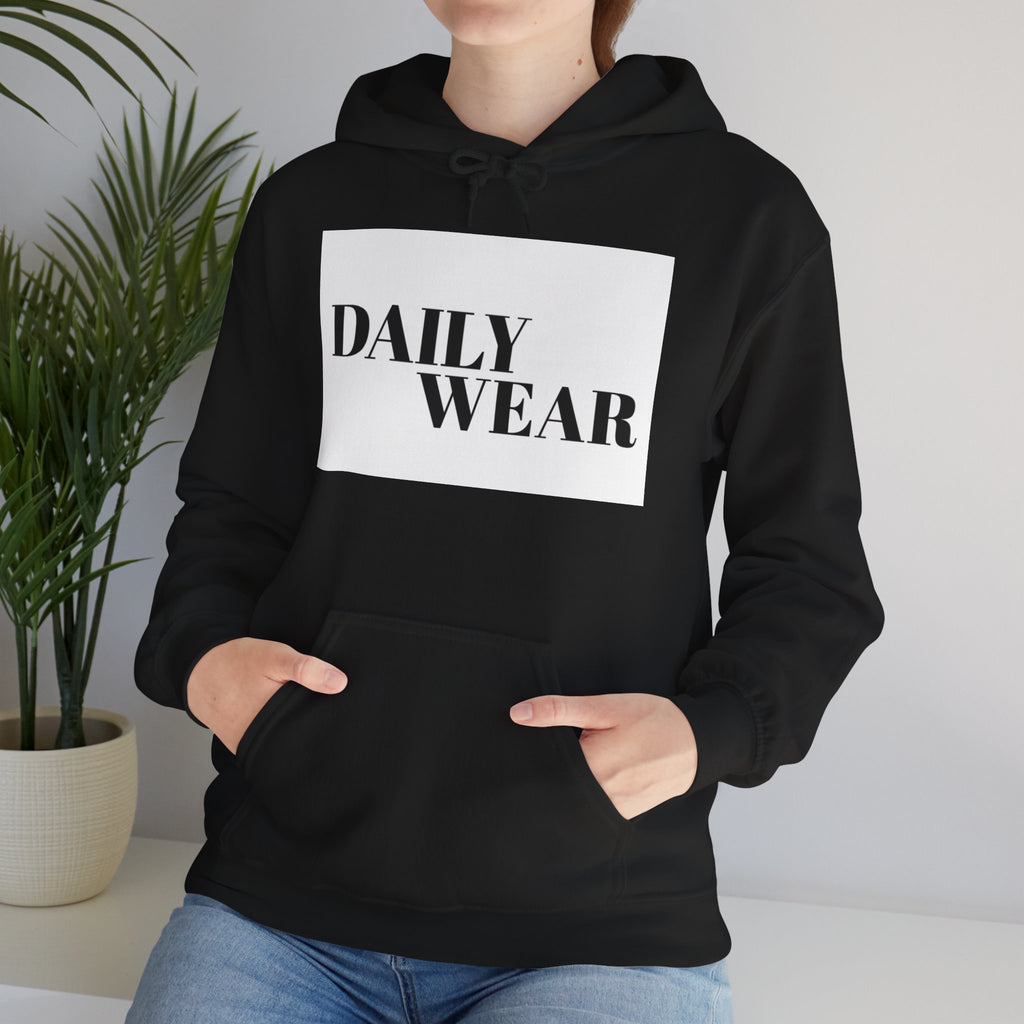Daily Wear Hoodie — Minimalist Everyday Graphic Pullover