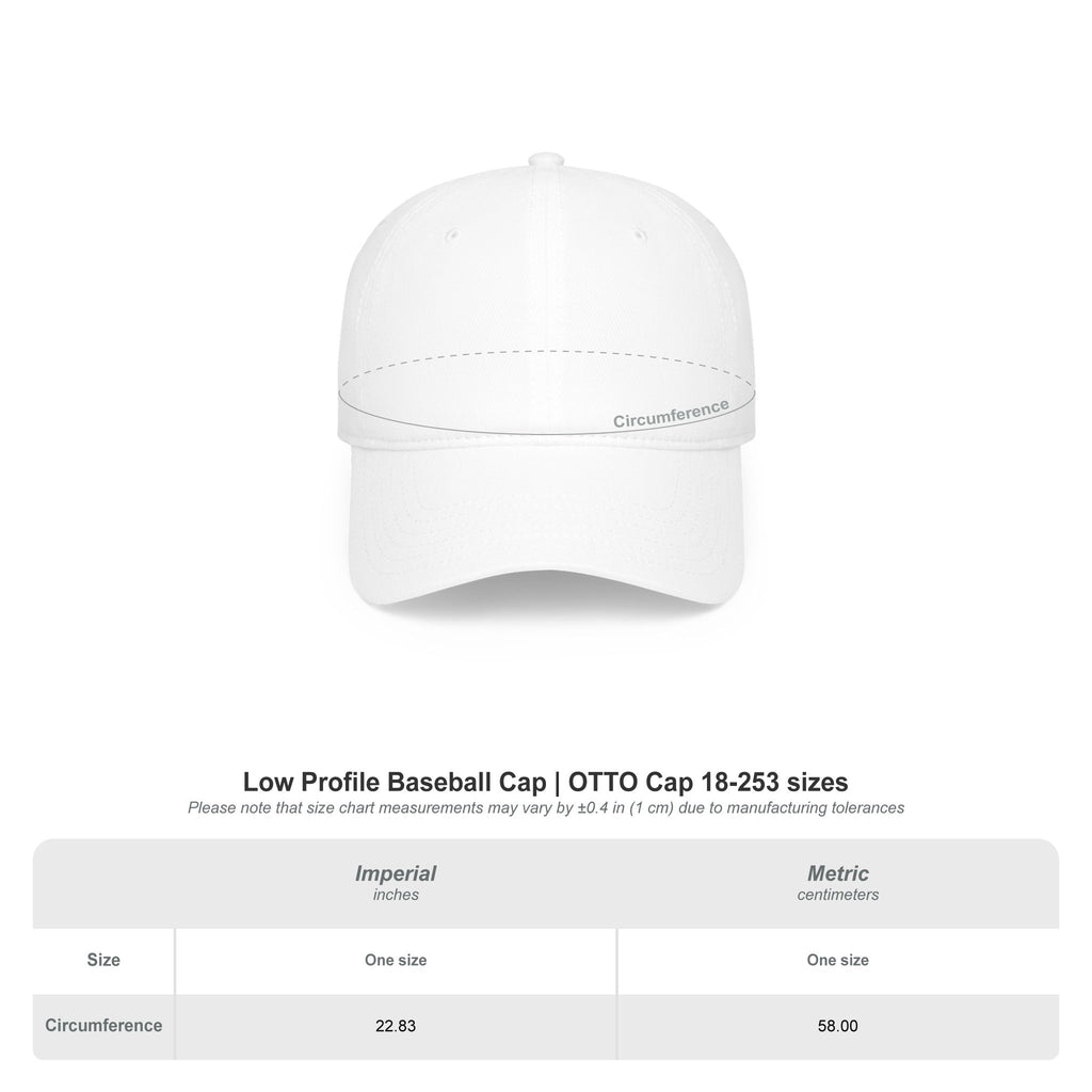 Low Profile Baseball Cap — Minimalist Everyday Hat