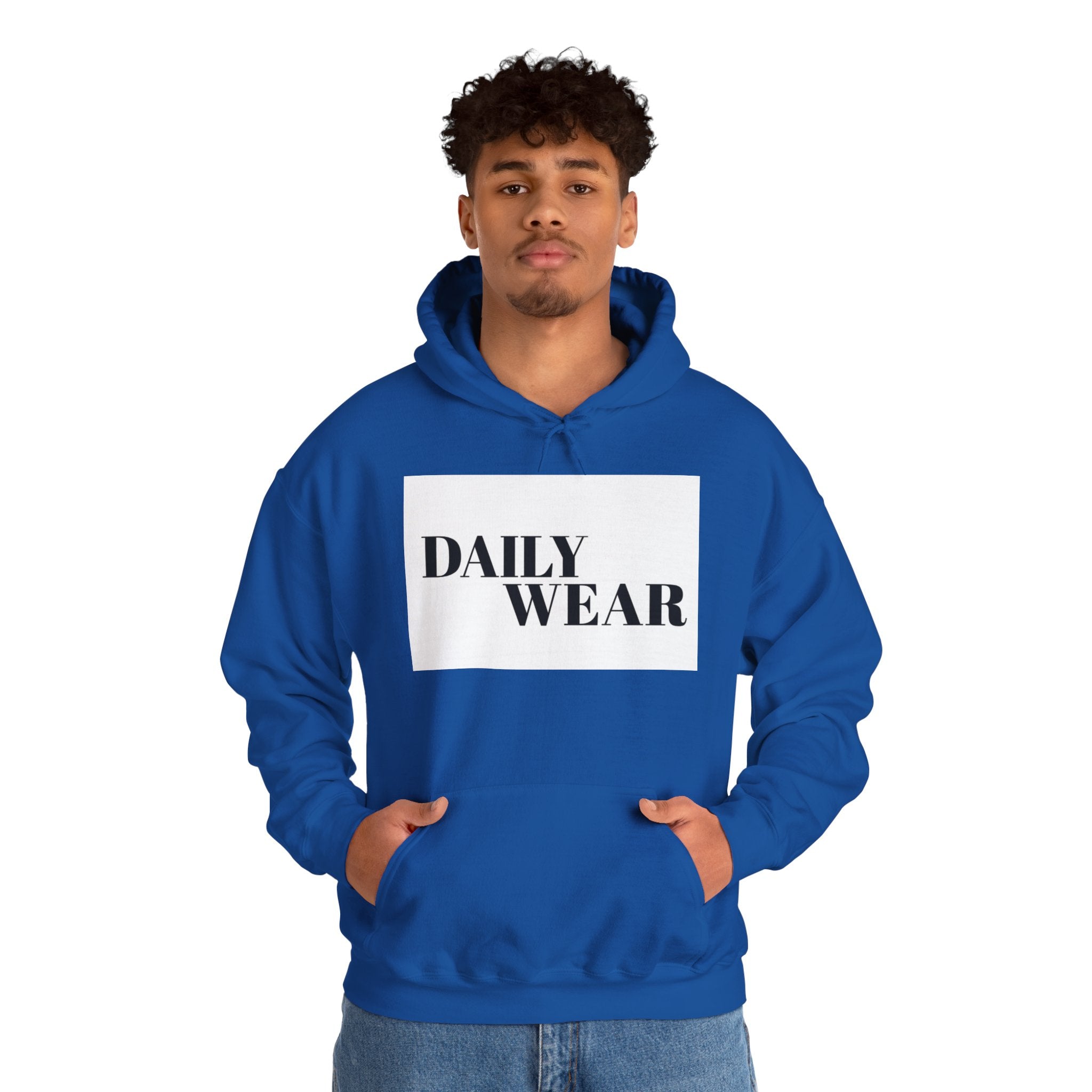 Daily Wear Hoodie — Minimalist Everyday Graphic Pullover