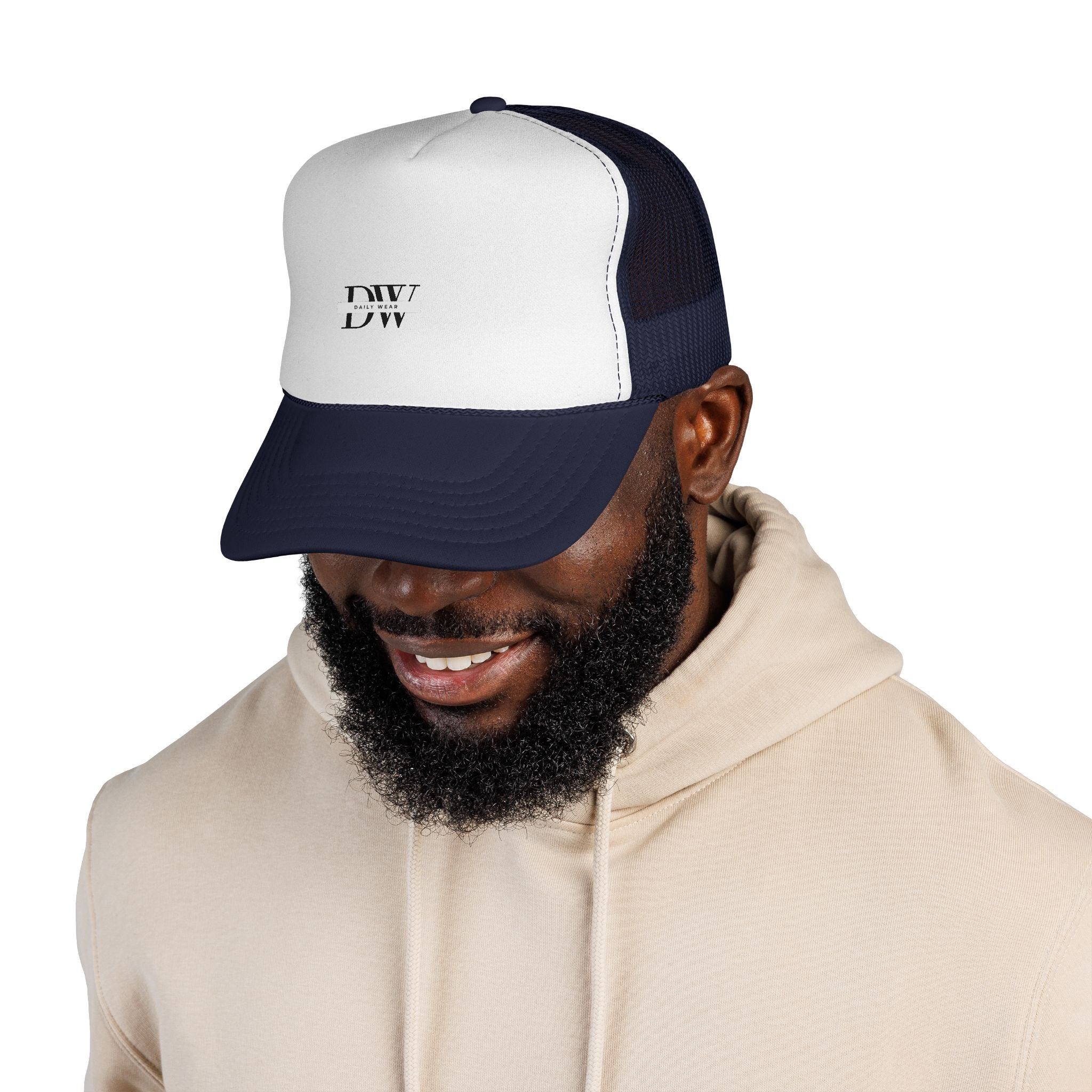 Trucker Cap — Improve Listing Embroidered Mesh Baseball Hat