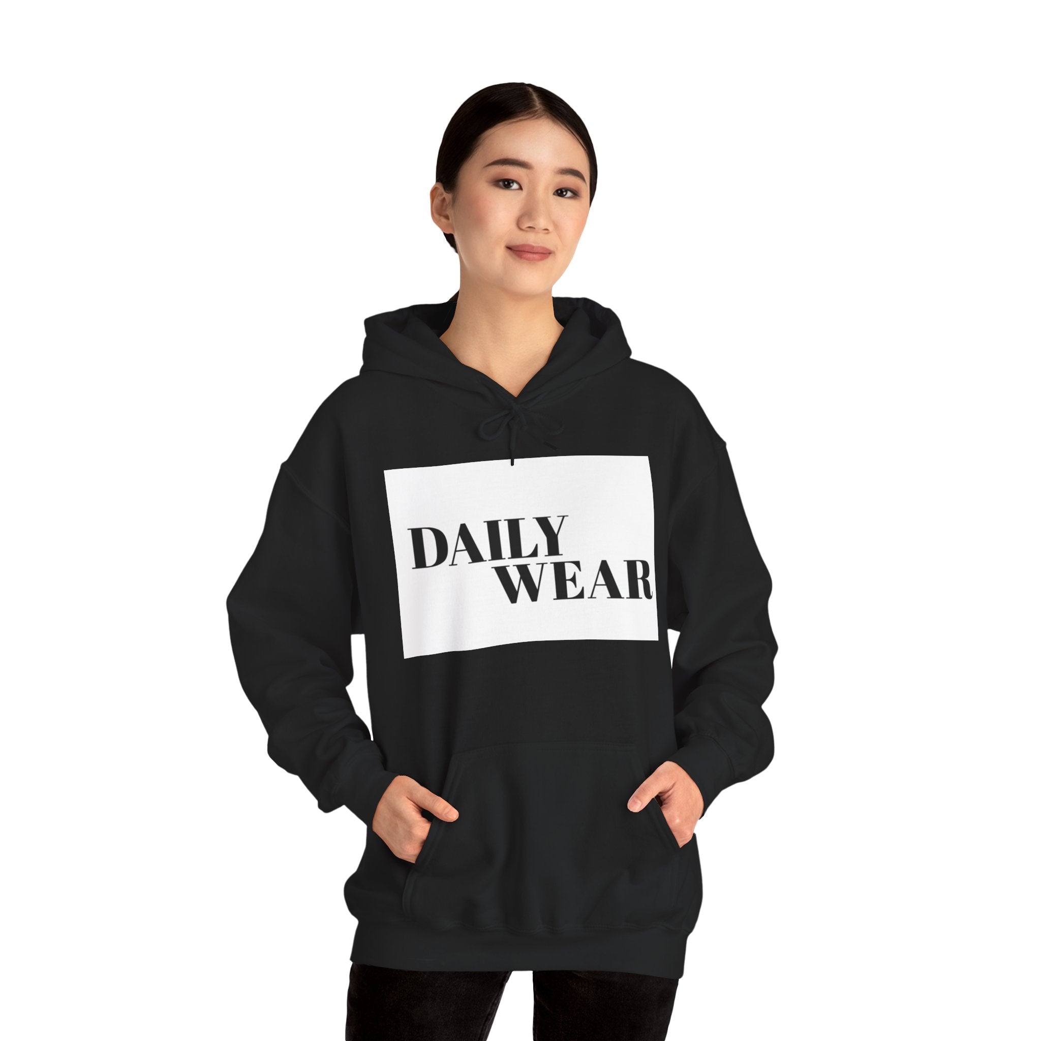 Daily Wear Hoodie — Minimalist Everyday Graphic Pullover