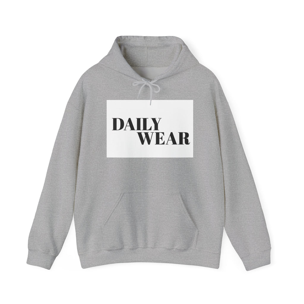 Daily Wear Hoodie — Minimalist Everyday Graphic Pullover
