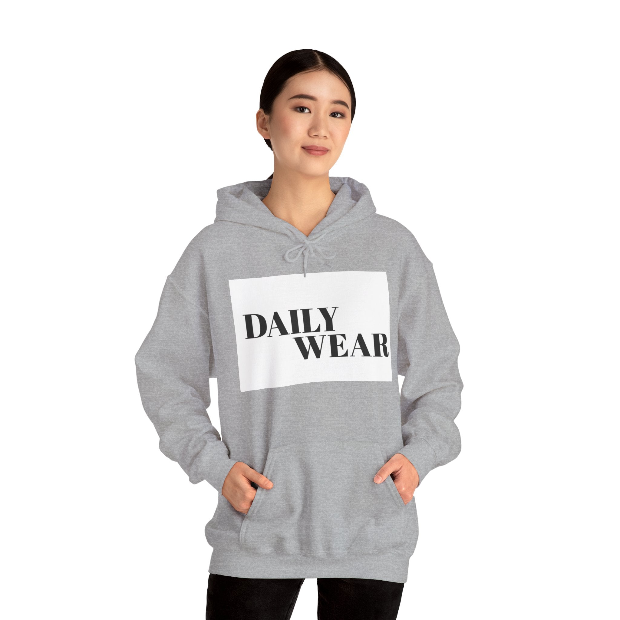 Daily Wear Hoodie — Minimalist Everyday Graphic Pullover