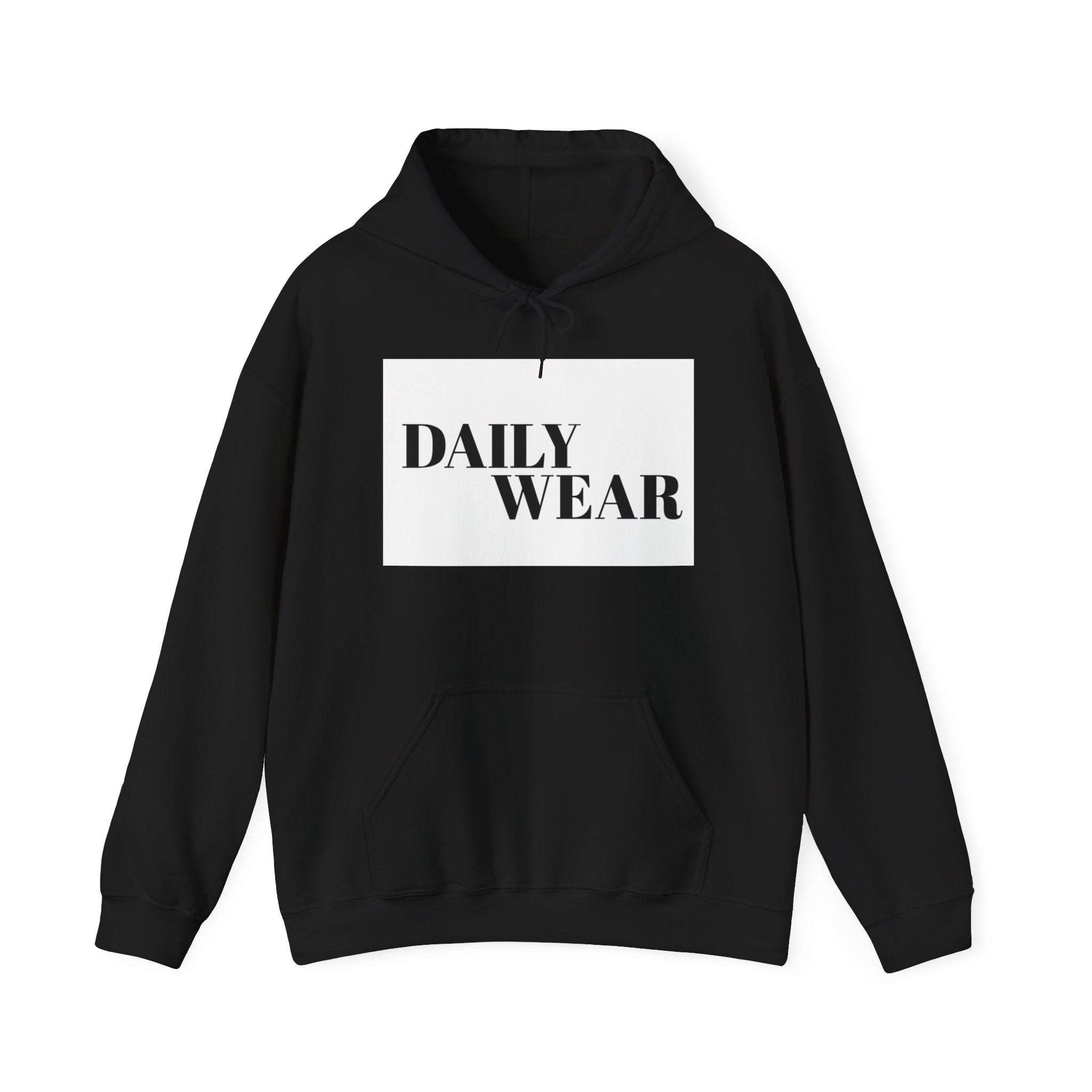 Daily Wear Hoodie — Minimalist Everyday Graphic Pullover