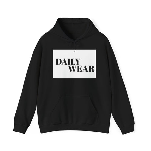 Daily Wear Hoodie — Minimalist Everyday Graphic Pullover