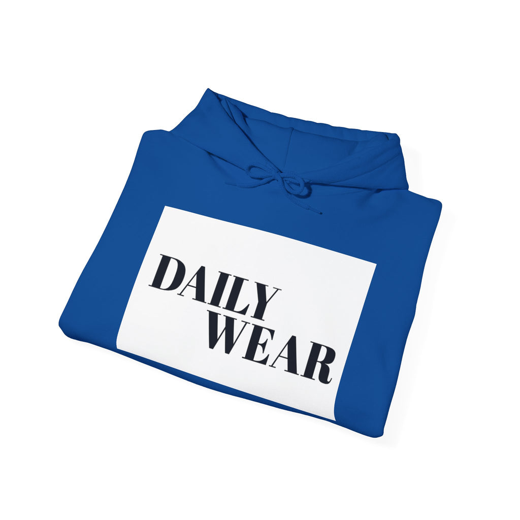 Daily Wear Hoodie — Minimalist Everyday Graphic Pullover