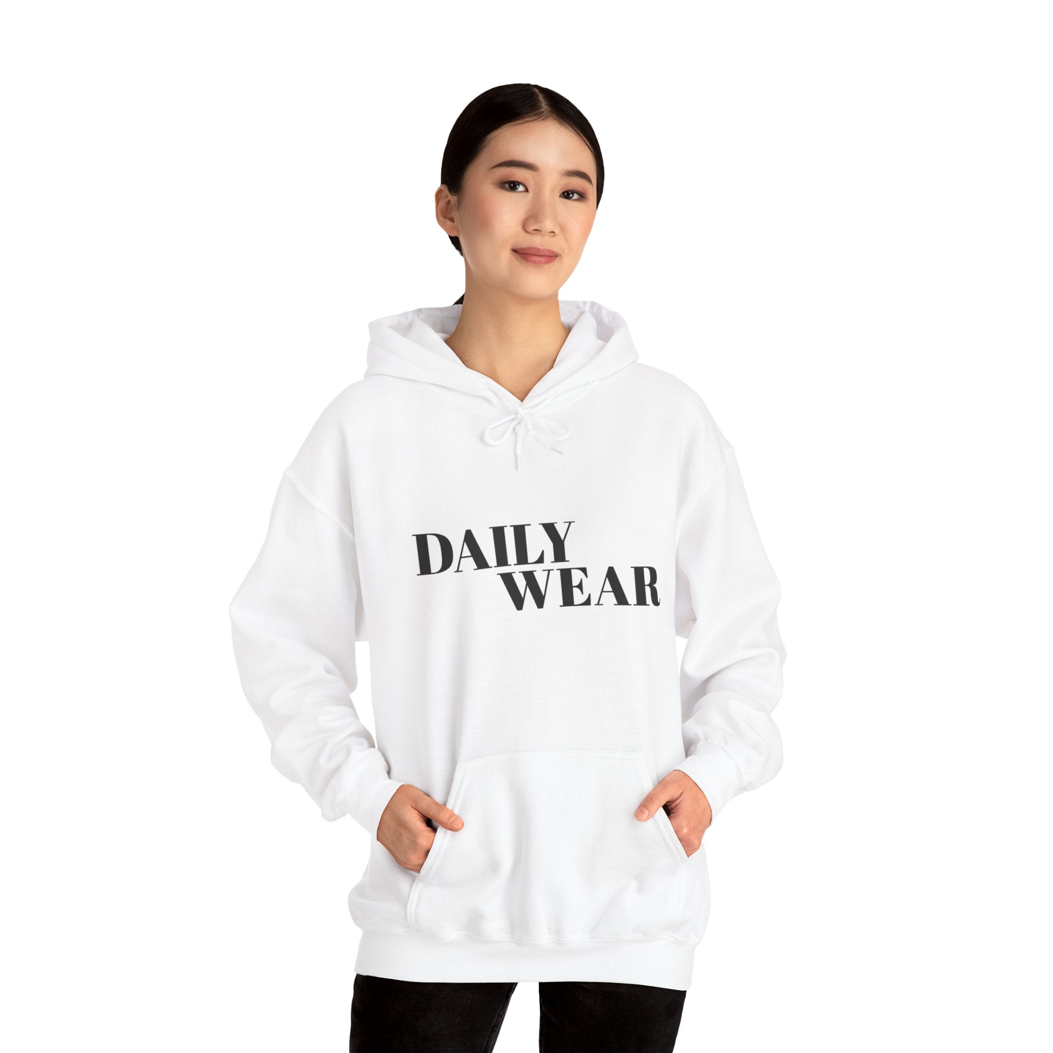 Daily Wear Hoodie — Minimalist Everyday Graphic Pullover