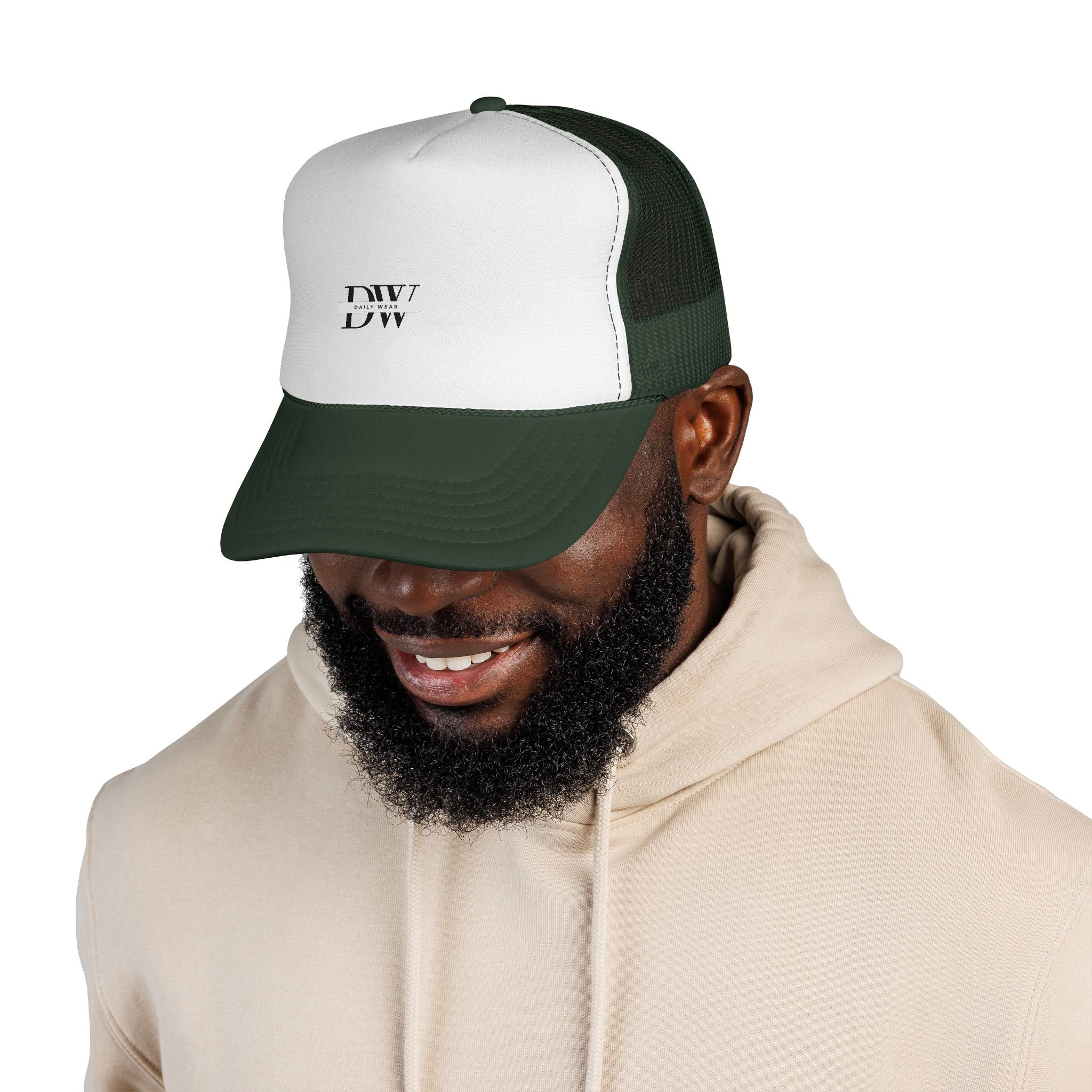 Trucker Cap — Improve Listing Embroidered Mesh Baseball Hat