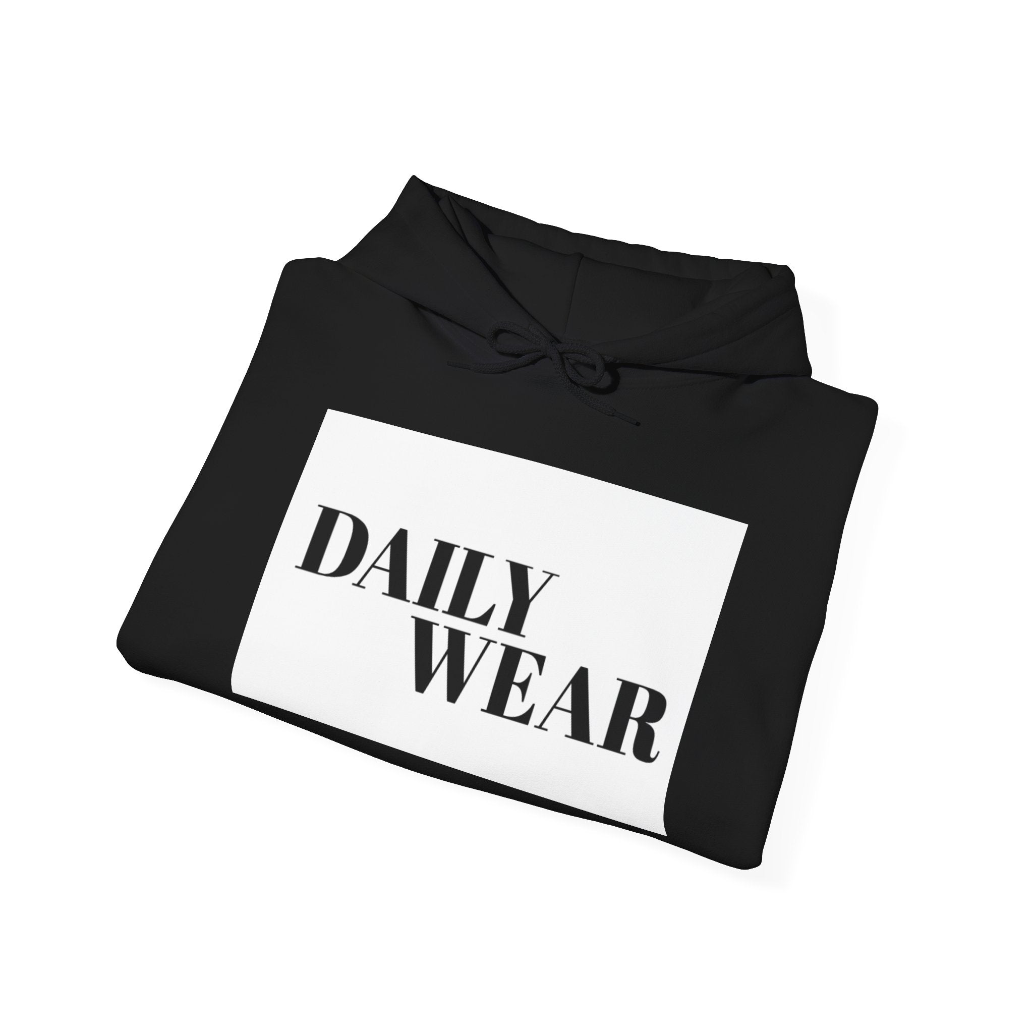 Daily Wear Hoodie — Minimalist Everyday Graphic Pullover