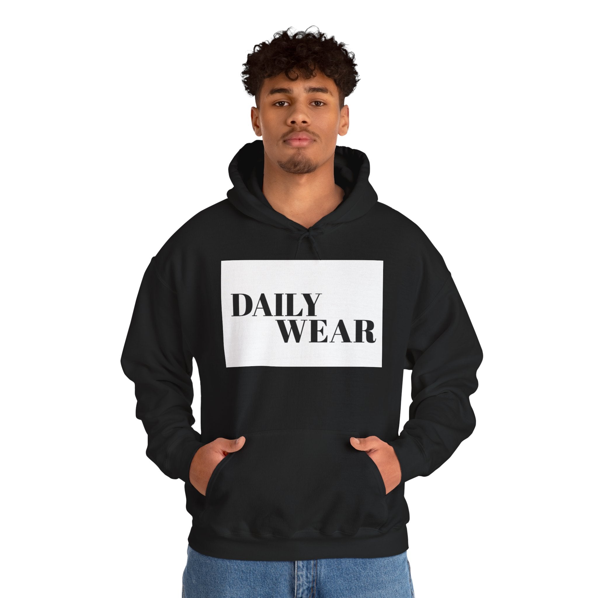 Daily Wear Hoodie — Minimalist Everyday Graphic Pullover