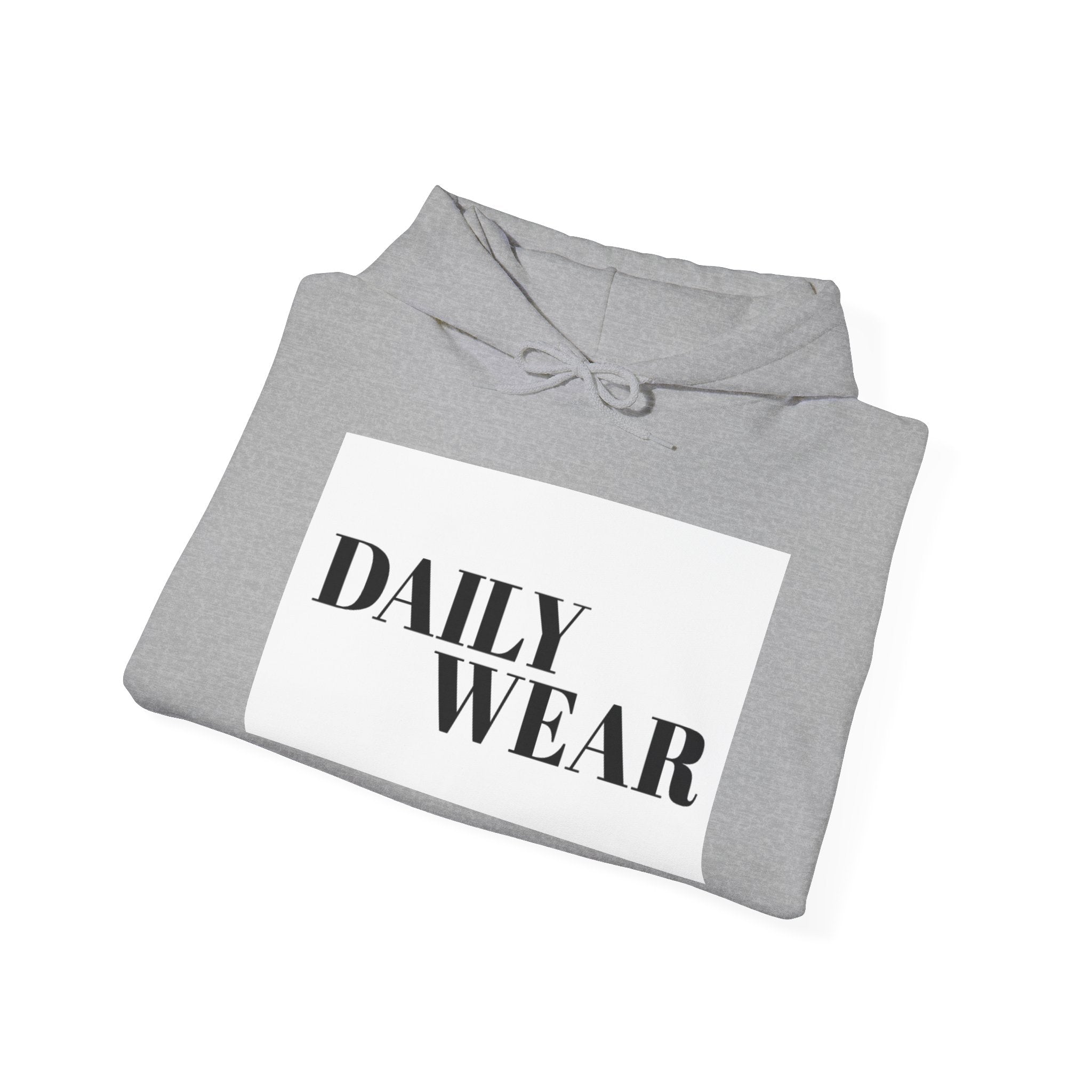 Daily Wear Hoodie — Minimalist Everyday Graphic Pullover