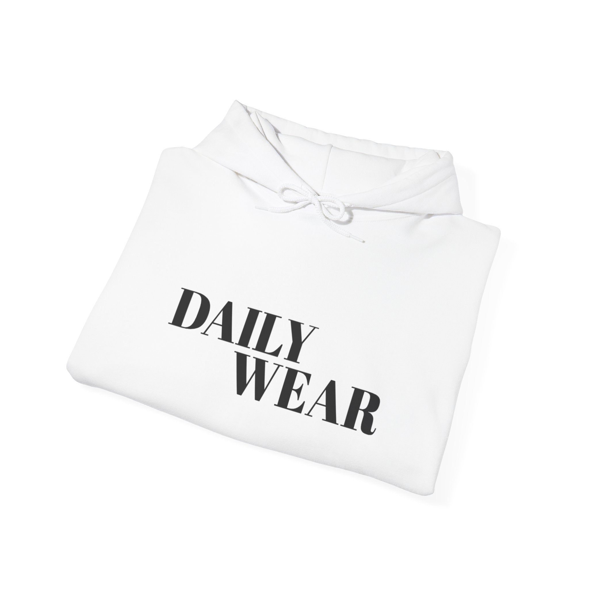 Daily Wear Hoodie — Minimalist Everyday Graphic Pullover